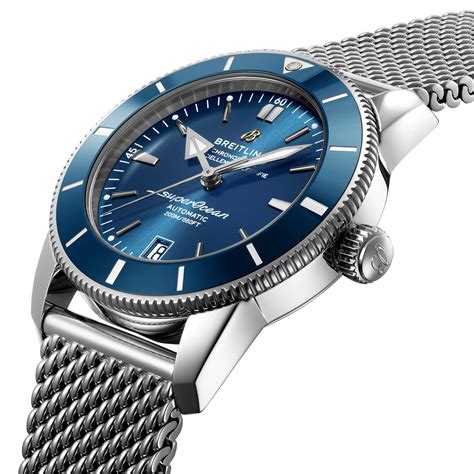 platinum breitling superocean|breitling superocean watch price.